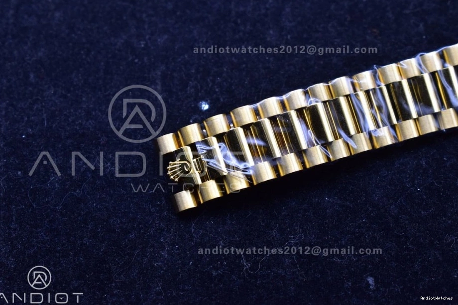 40 Edition VR3255 Dial Weight) Day THBF YG 660 Date (Gain Crystal Bracelet on Best President RelaxedFit 228238 1:1 Black 0727